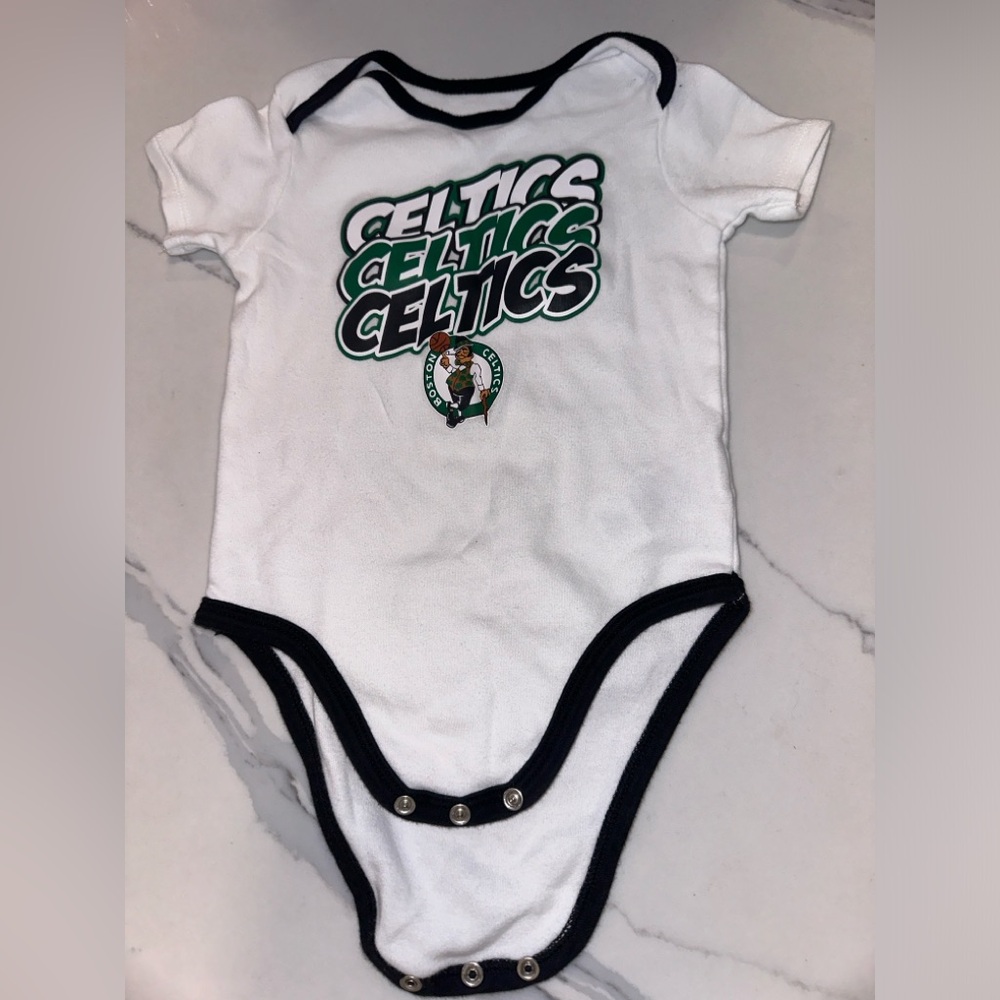 18m Boston Celtics onesie